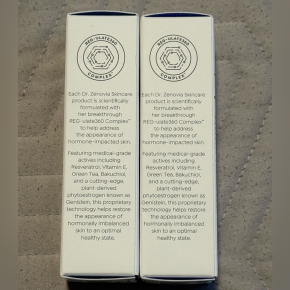 Brand New Dr. Zenovia Peptide Serum and Blemish Moisturizer (15ml each bottle) - Picture 2 of 6